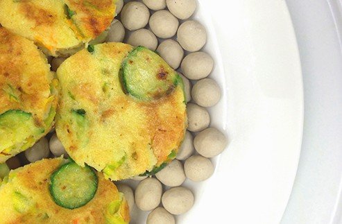 Frittatine di zucchine e fiori