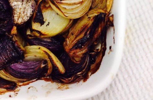 Cipolle caramellate con aceto balsamico