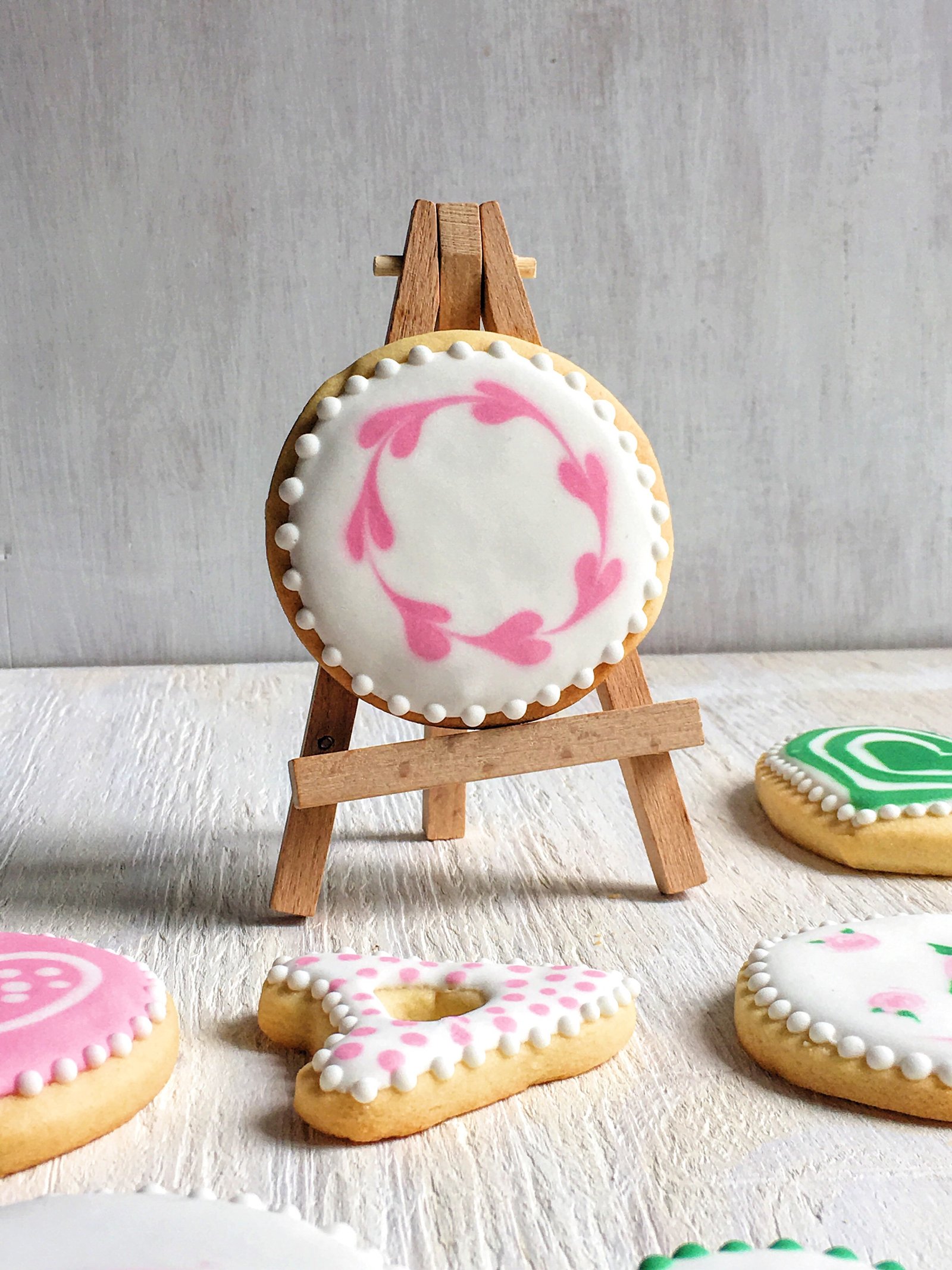 Biscotti decorati con ghiaccia