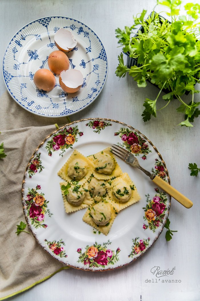 Ravioli dell’avanzo